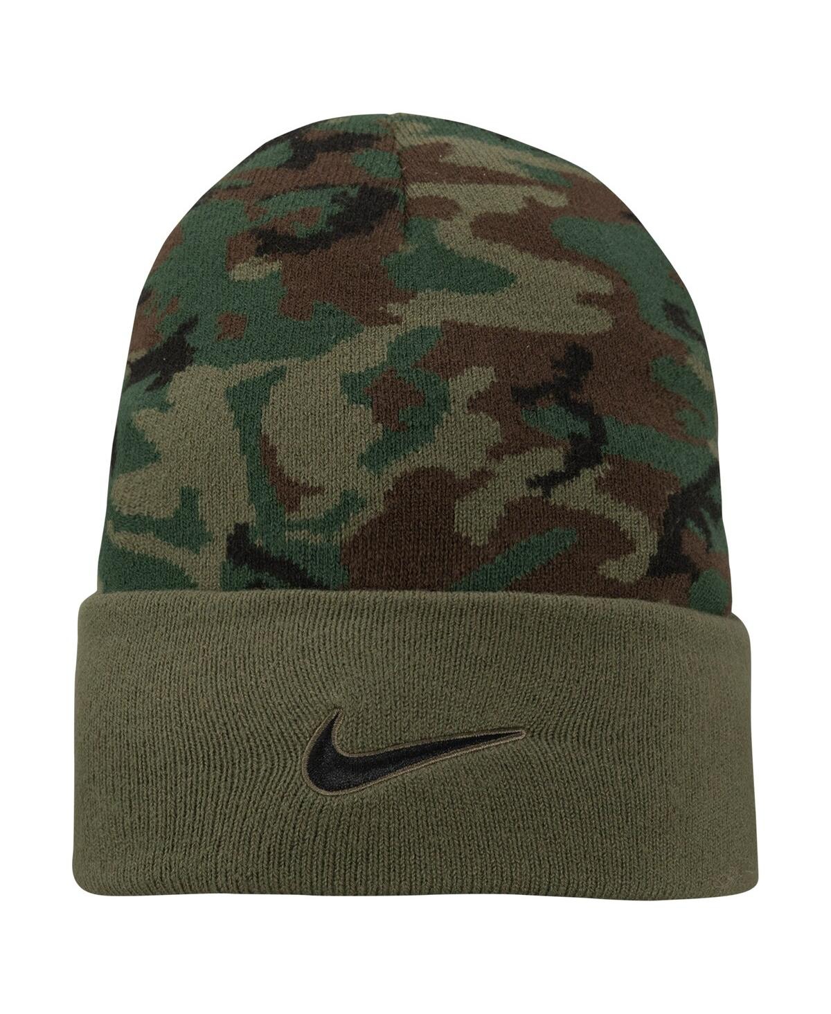 Men's NikeOle Miss Rebels Military-Inspired Pack Cuffed Knit Hat - Camo