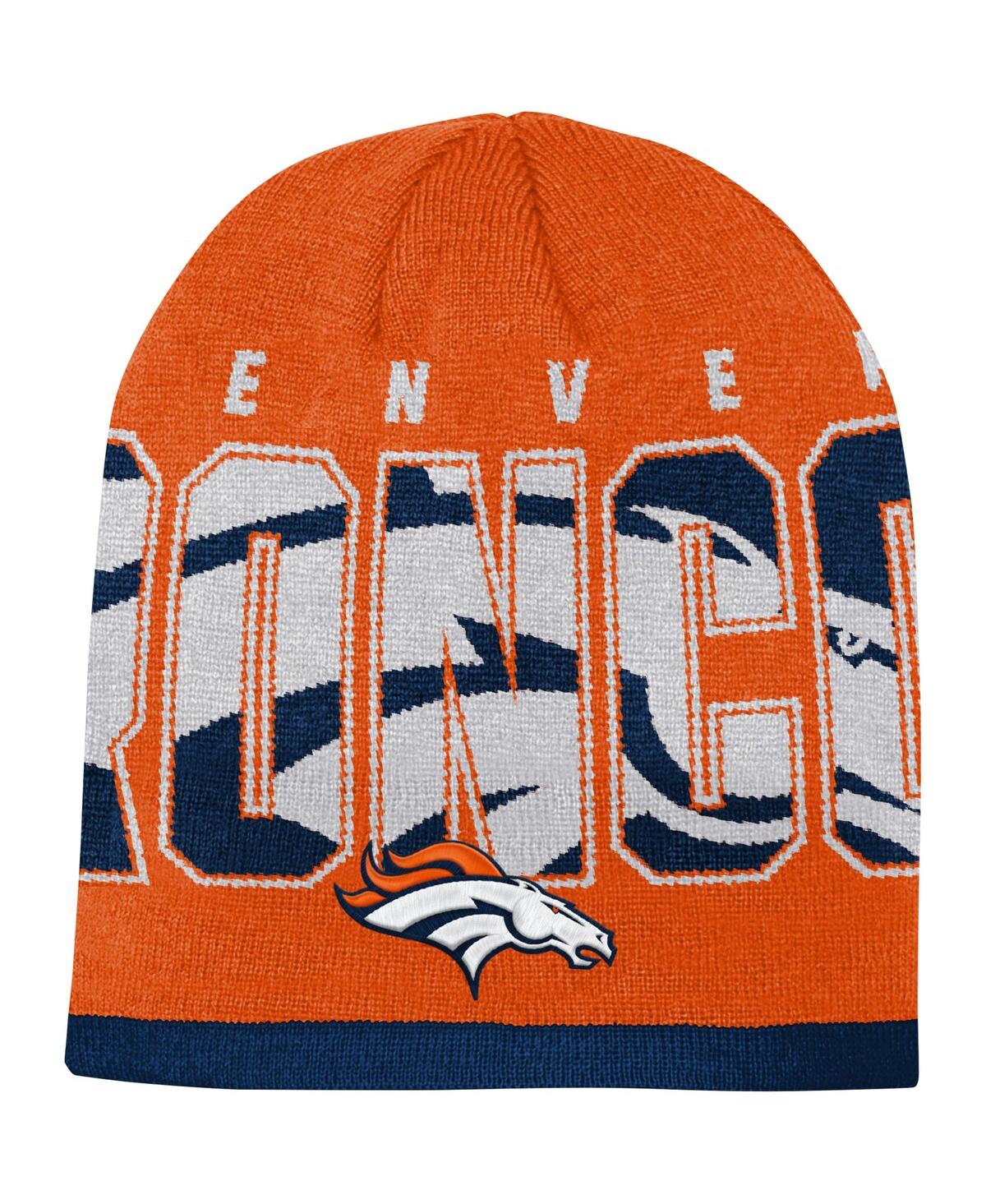 Outerstuff Kids' Youth Boys And Girls Orange Denver Broncos Legacy Beanie