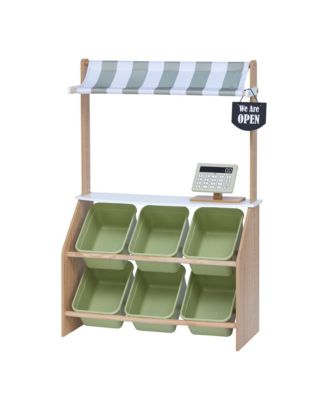 - Little Helper Market Play Stand Play Kitchen - Olive Green