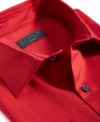 Men's Temperature Regulating Solid Dress Shirt, Slim & Regular Fit