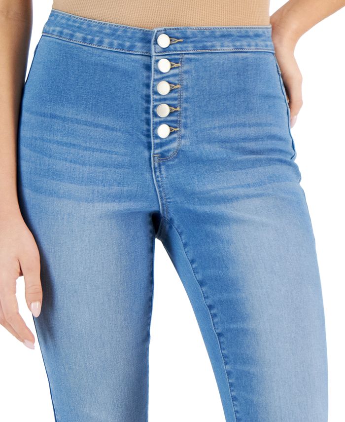 Dollhouse Juniors' Curvy HighRise FlareLeg Jeans Macy's