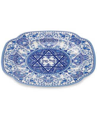Judaica Mazel Tov Good Luck Plate