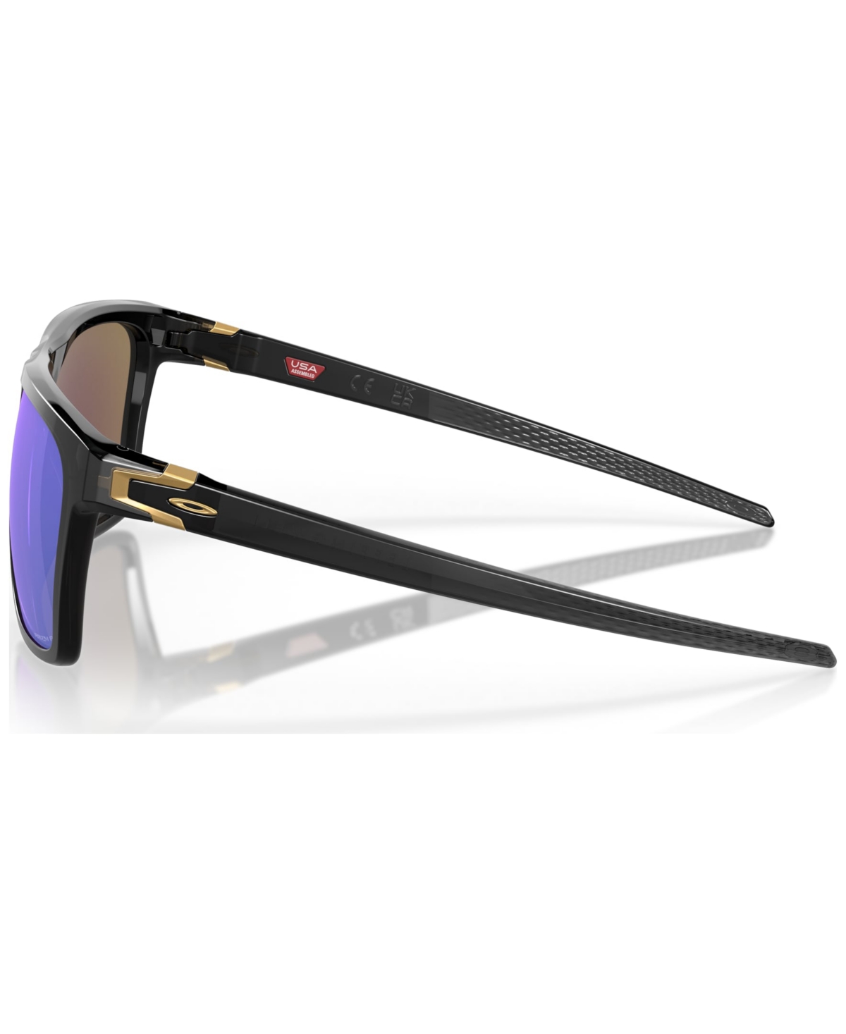 Shop Oakley Men's Leffingwell Polarized Sunglasses, Mirror Polar Oo9100 In Black Ink