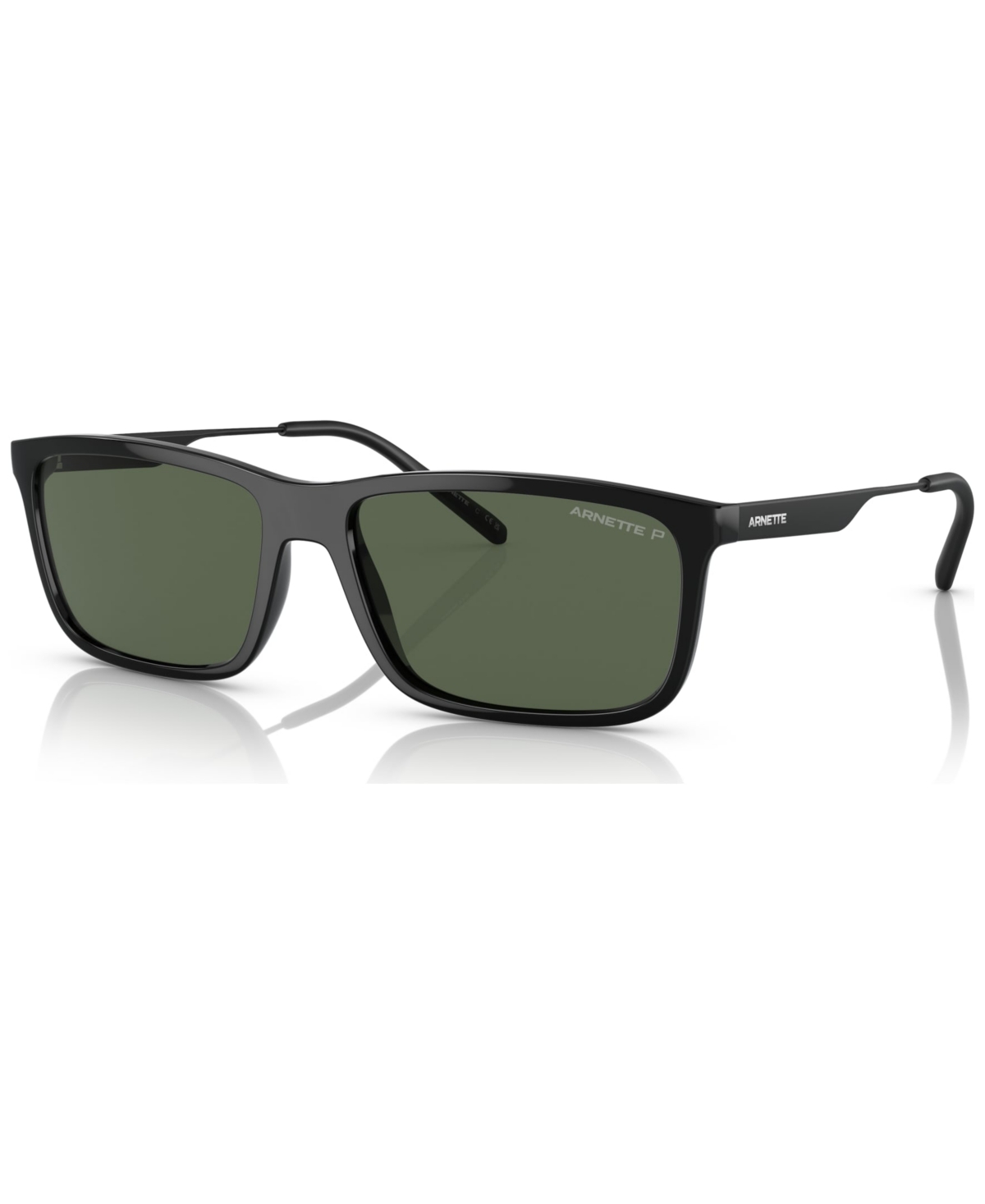 Arnette Men's Nosy Polarized Sunglasses, Polar An4305 In Matte Black