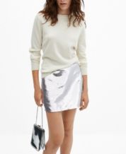 Silver skirt macy's store