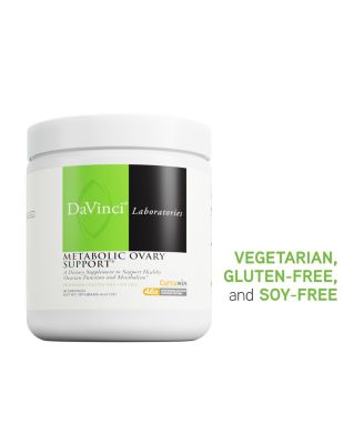 Metabolic Ovary Support - A Dietary Supplement to Support Healthy Ovarian Function and Metabolism Vegetarian, Gluten-Free, Soy-Free
