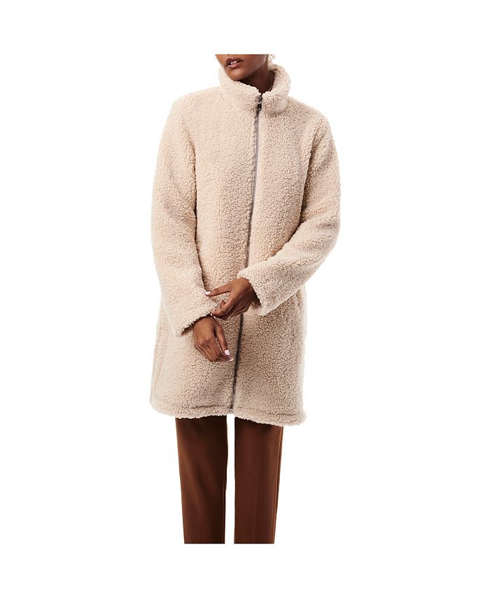 Women's faux online sherpa coat
