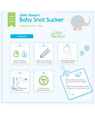 Little Martin's Reusable Snot Sucker