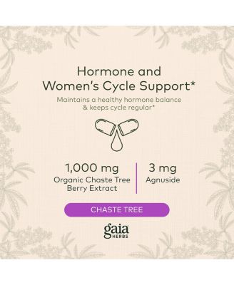 Vitex Berry (Chaste Tree) - Supports Hormone Balance & Fertility for Women - Helps Maintain Healthy Progesterone Levels to Support Menstrual Cycle Health - 120 Caps (60-Day Supply)