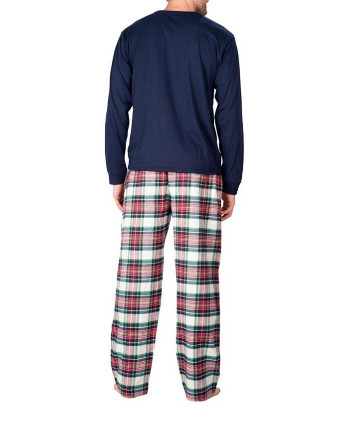 Sleep Hero Men's Flannel Pajama Set Macy's