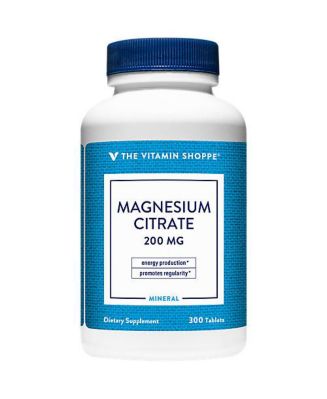 The Vitamin Shoppe Magnesium Citrate - Promotes Energy Production ...