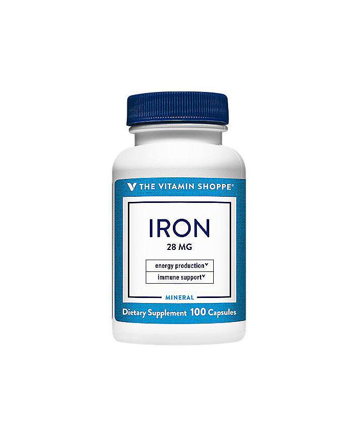 The Vitamin Shoppe Iron WellAbsorbed Forms Supports Immune Health & Energy Production 28