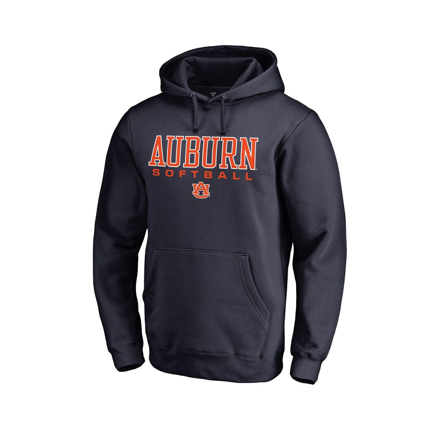 Men's Navy Auburn Tigers True Sport Softball Pullover Hoodie