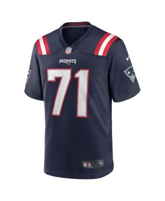 Men's Mike Onwenu Navy New England Patriots Team Game Jersey