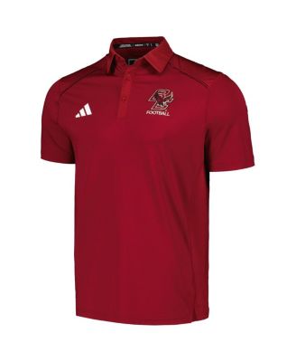 Men's Maroon Boston College Eagles Classic AEROREADY Polo Shirt
