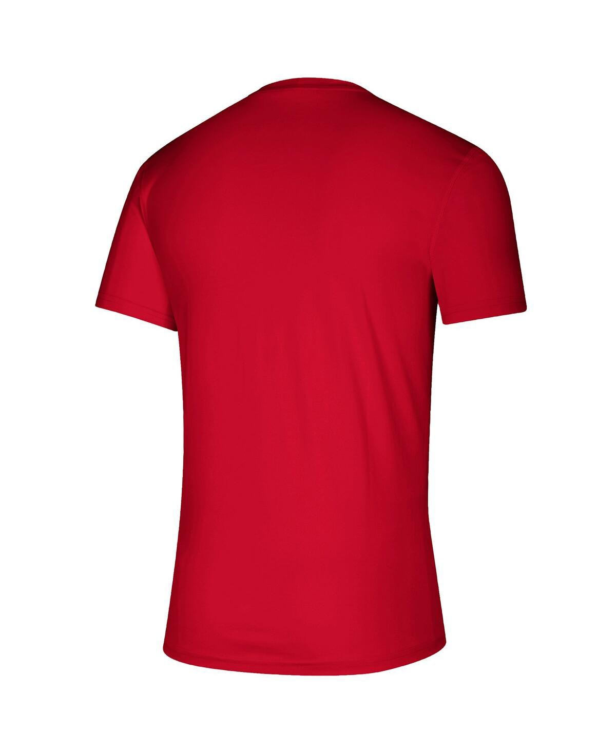Shop Adidas Originals Men's Adidas Red Louisiana Ragin' Cajuns Vault Script Creator T-shirt