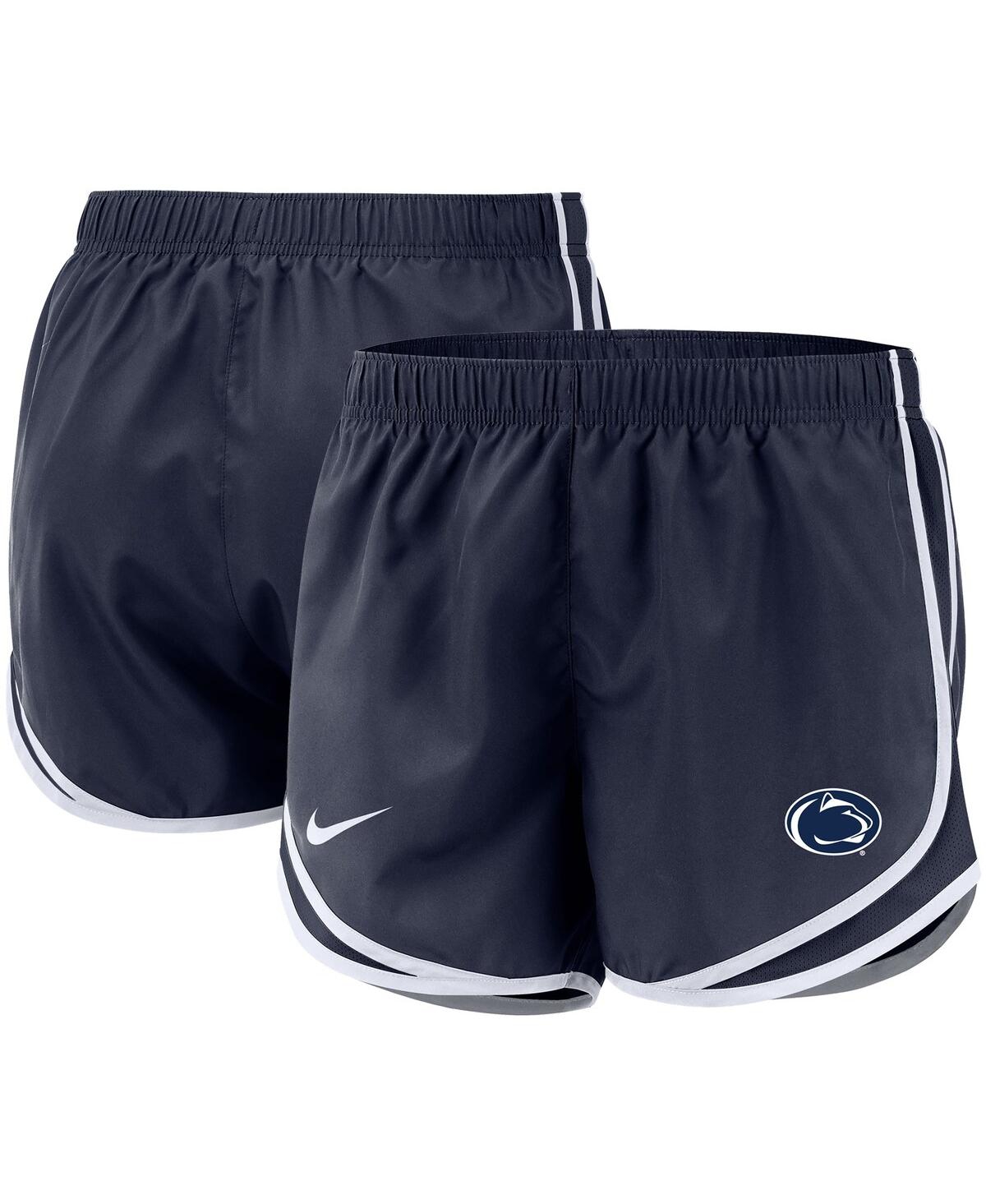 Shop Nike Women's  Navy Penn State Nittany Lions Team Tempo Performance Shorts