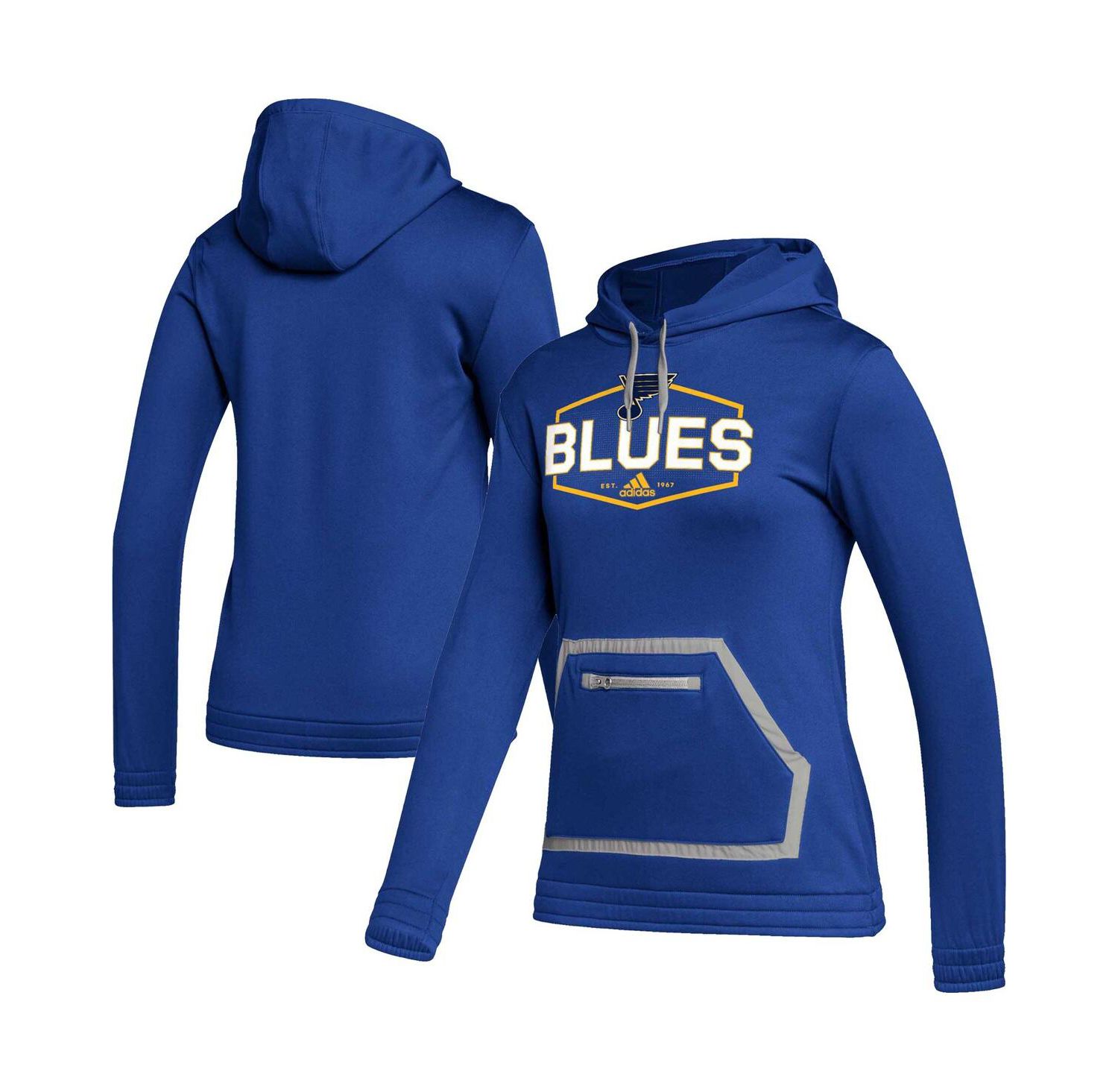 Women's Blue St. Louis Blues Team Pullover Hoodie