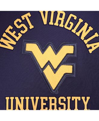 Men's Navy West Virginia Mountaineers Classic Stacked Logo T-shirt