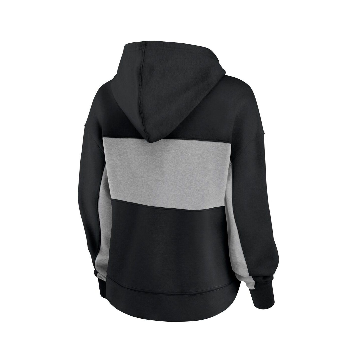 Женское худи Fanatics Black San Francisco Giants Filled Stat Sheet Pullover — фото 3