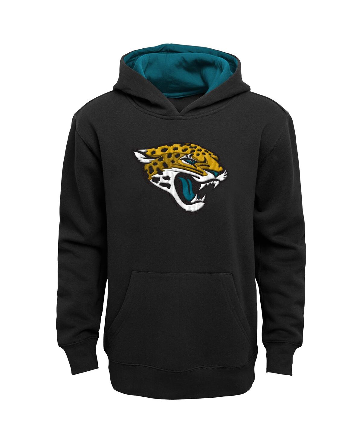 Outerstuff Kids' Big Boys Teal Jacksonville Jaguars Prime Pullover Hoodie