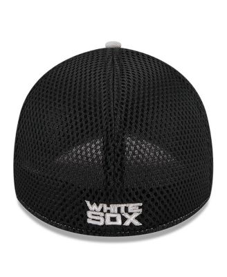 Men's Gray Chicago White Sox Pipe 39THIRTY Flex Hat