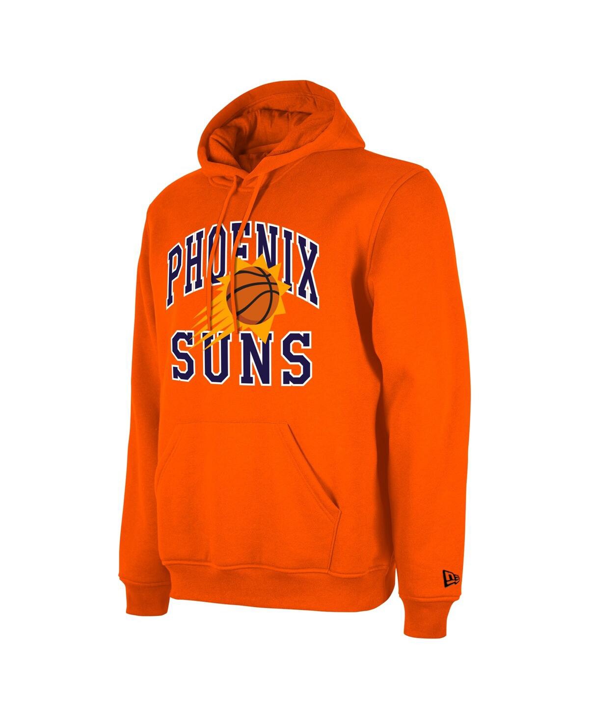 NEW ERA MEN'S AND WOMEN'S NEW ERA ORANGE PHOENIX SUNS 2023/24 SEASON TIP-OFF EDITION PULLOVER HOODIE 