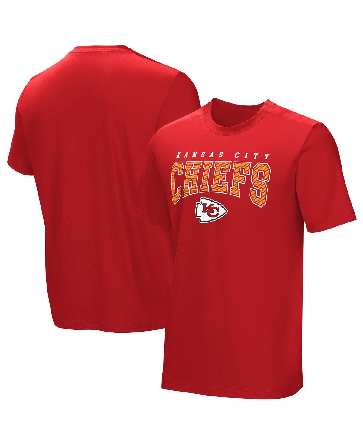 Nfl Properties Men's Red Kansas City Chiefs Home Team Adaptive T-shirt