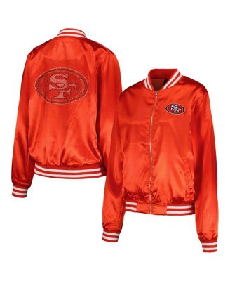  NFL San Francisco 49ers Women's Full Zip Fleece Hoodie with  Pouch Pocket, Red, Small : Sports & Outdoors