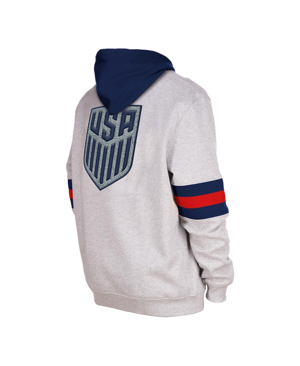 Men's 5th & Ocean by New EraUsmnt Athleisure Pullover Hoodie - Gray