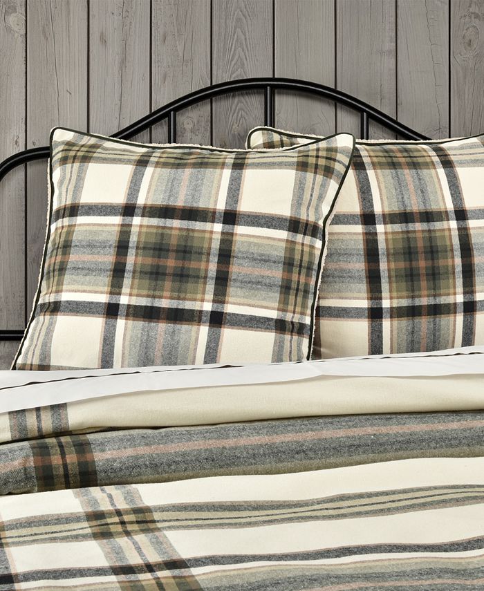 Five Queens Court Daniel Plaid Euro Sham Macy #39 s