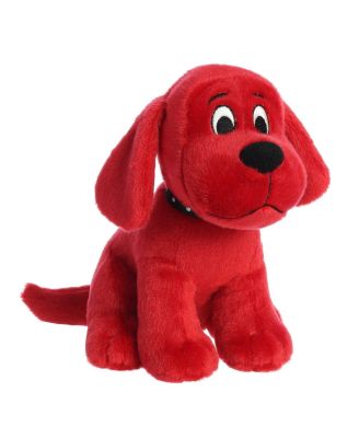Medium Sitting Clifford Playful Plush Toy Red 8"