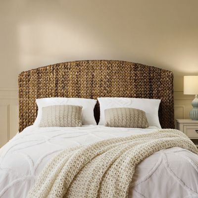 Evita Deverson Tropical Rattan qQueen Headboard