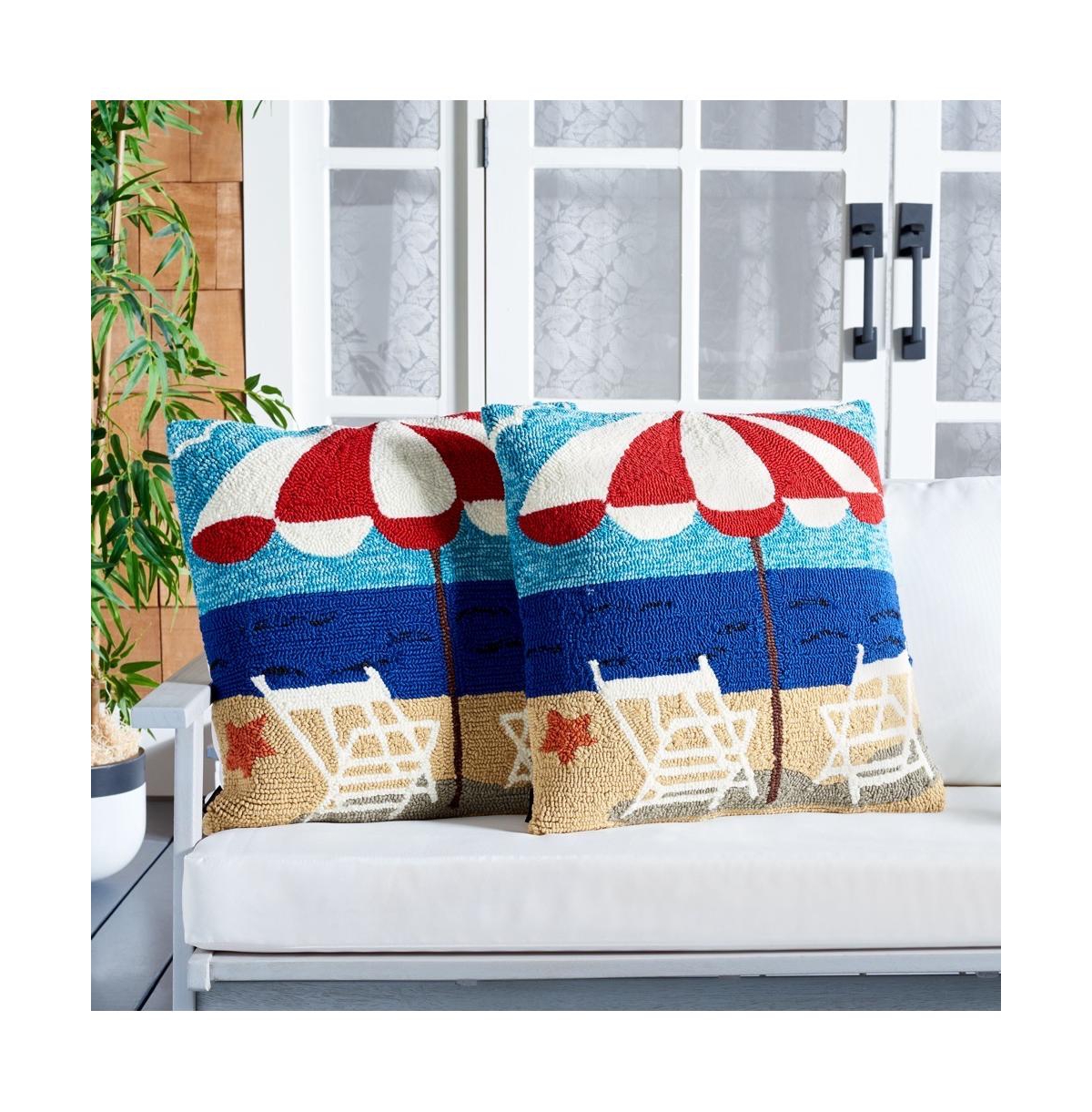 Safavieh Indoor/Outdoor Beach Chair x (Set of 2)