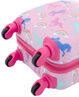 Kid's Hard Side Carry-On Spinner 5 Piece Luggage Set