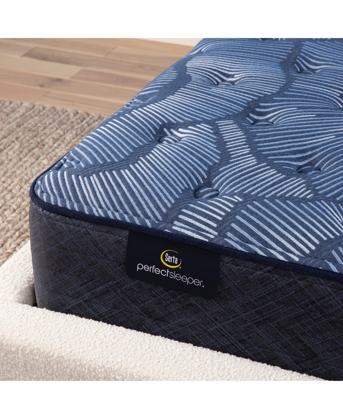 Serta Perfect Sleeper Cobalt Calm 13" Plush Mattress-Twin