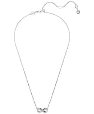 Hyperbola Infinity Pendant Necklace, 15" + 2-3/4" extender