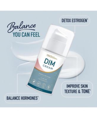 DIM Cream Supplement | Diindolylmethane Hormone Balancing Cream for Women | Support Estrogen Balance & Relief for Menopause, Perimenopause, Hormonal Acne & Hot Flashes | 40mg Per Serving | Soy-Free | 3oz