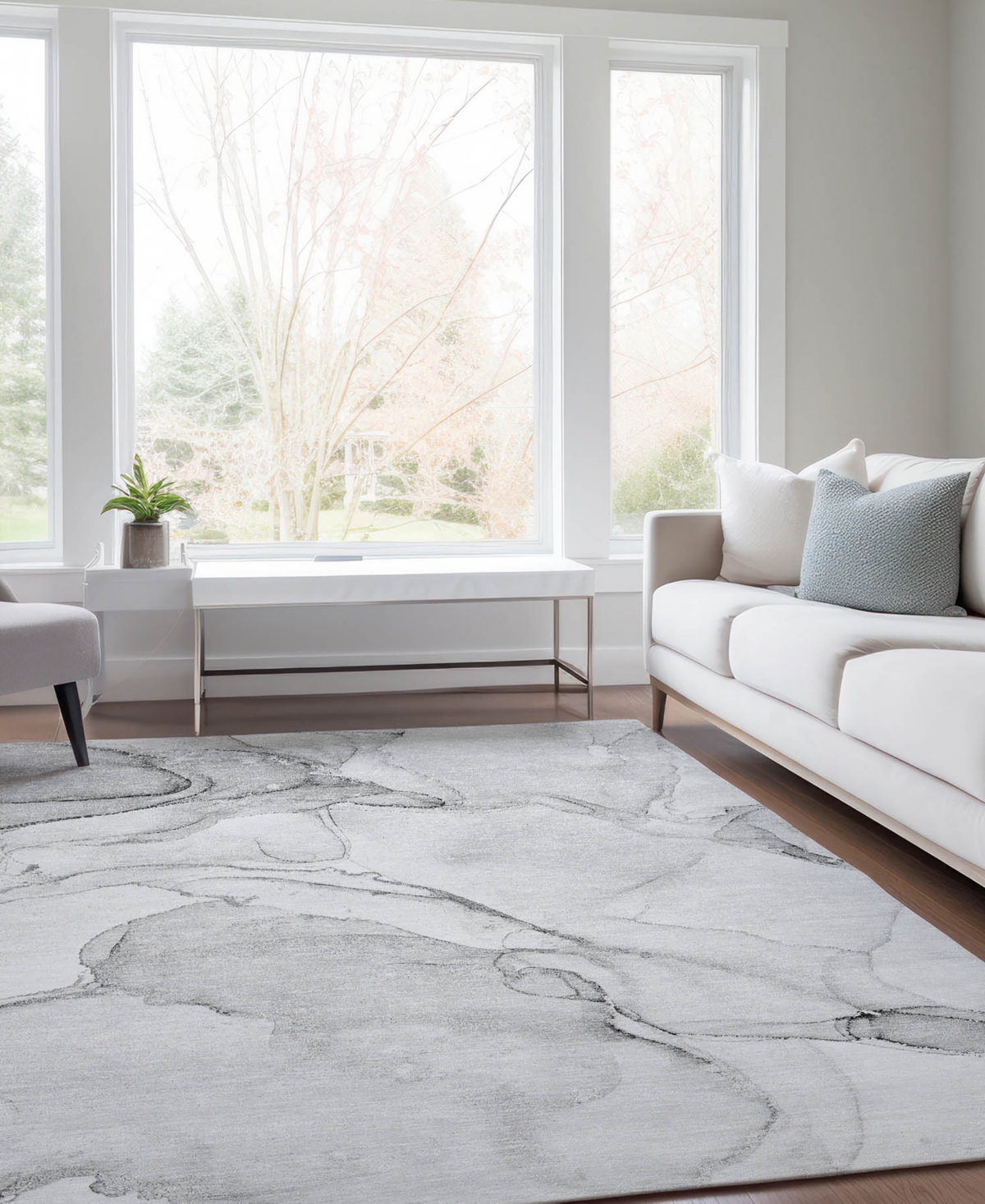 Dalyn Odyssey Oy13 3' X 5' Area Rug In Gray
