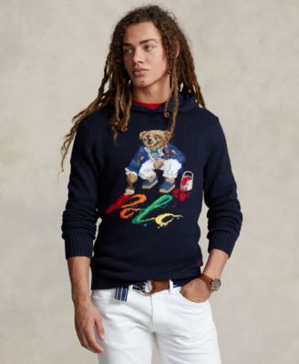 Polo Ralph Lauren - Men's Polo Bear Cotton Hooded Sweater