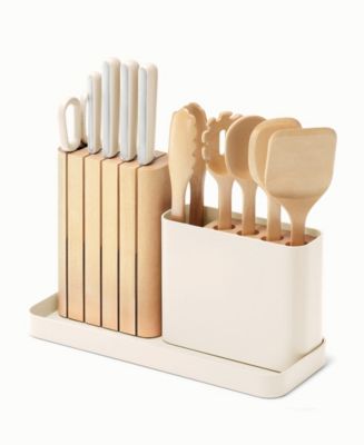 Caraway Stainless Steel 14 Piece Knife and Utensil Set - Macy's