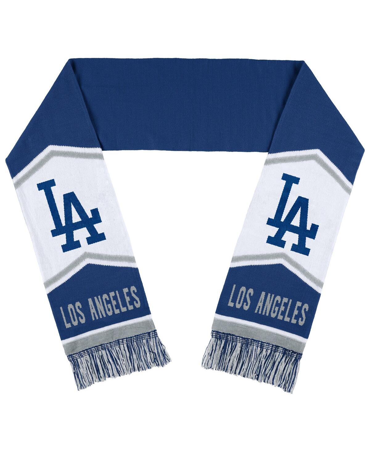 Wear By Erin Andrews Women's  Los Angeles Dodgers Jacquard Stripe Scarf In Blue,white