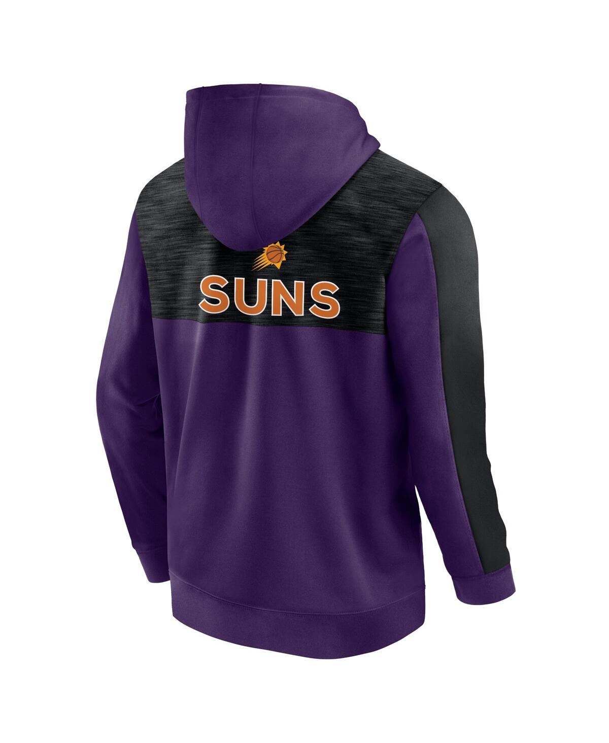 Fanatics Branded Purple Phoenix Suns Rainbow Shot Full-zip Hoodie In Purple