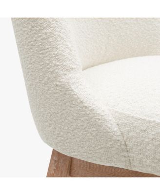 26" Upholstered Swivel Counter Height Bar Stools (Set of 2)