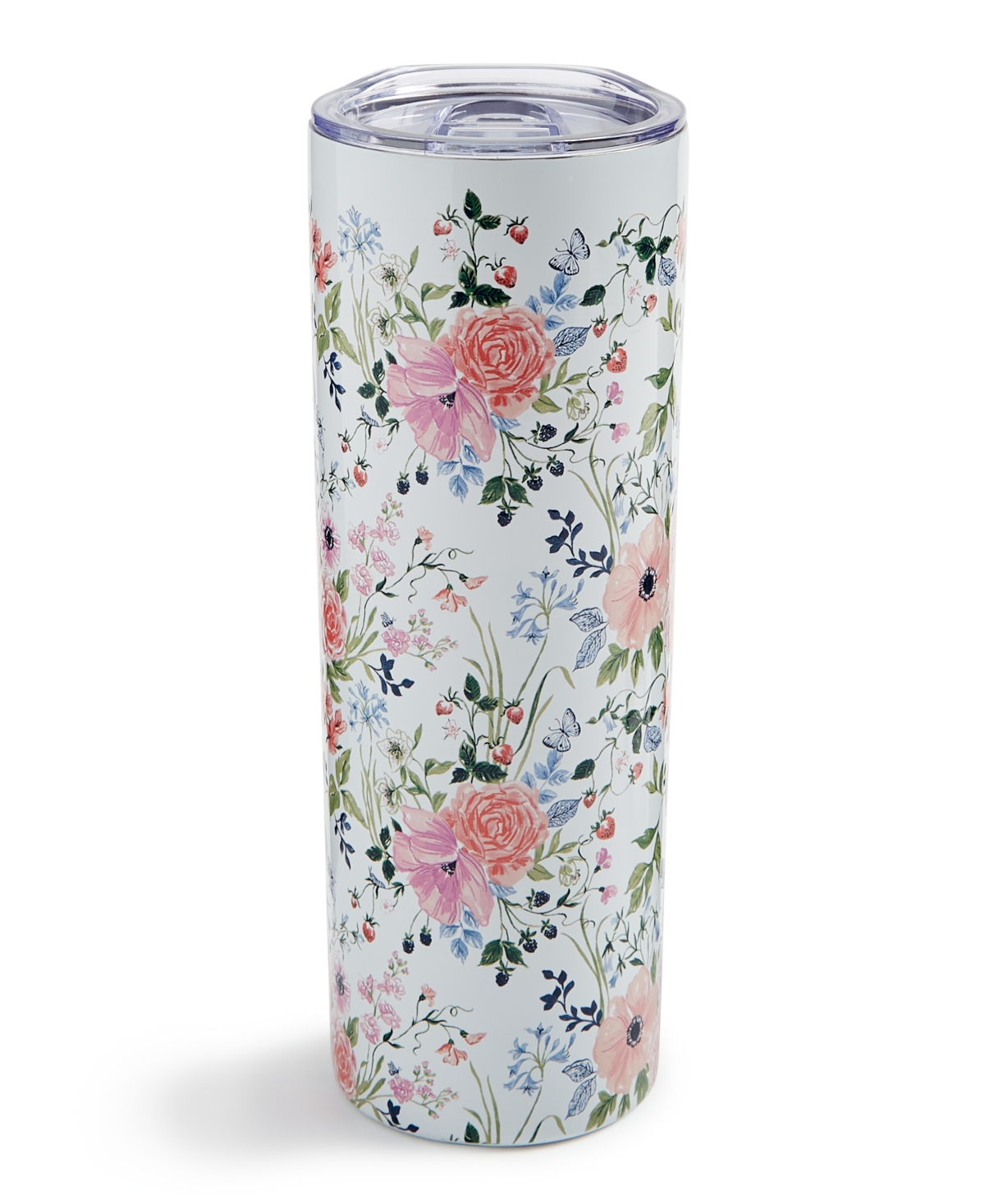 Macy's Flower Show Travel Mug, Created For  In Cream Floral Multi