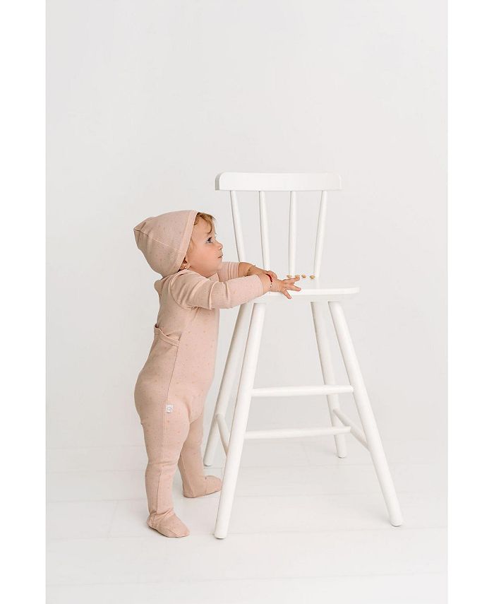 Pouf Infant Girls Cloud Print Footie Macy's