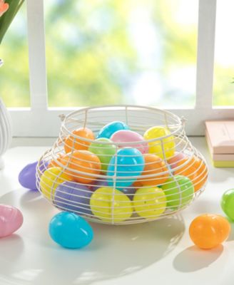 90 Pack 2.25" H Easter Plastic Fillable Eggs in 6 Colors, 15 of Each