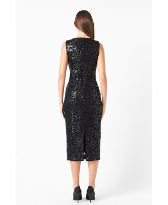 Women's Sequins Crochet Slip Dress