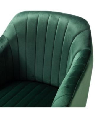 Velvet Home Office Desk Chair Height Adjustable Chair