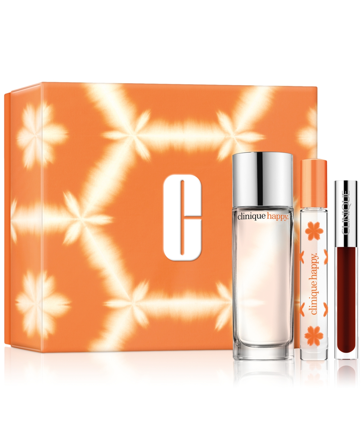 Shop Clinique 3-pc. Perfectly Happy Fragrance & Lip Gloss Gift Set In No Color